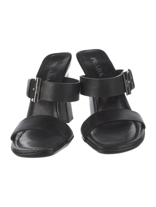 Prada Leather Slides