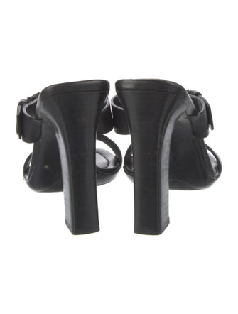 Prada Leather Slides