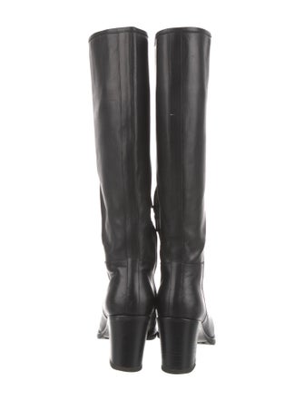 Prada Leather Riding Boots
