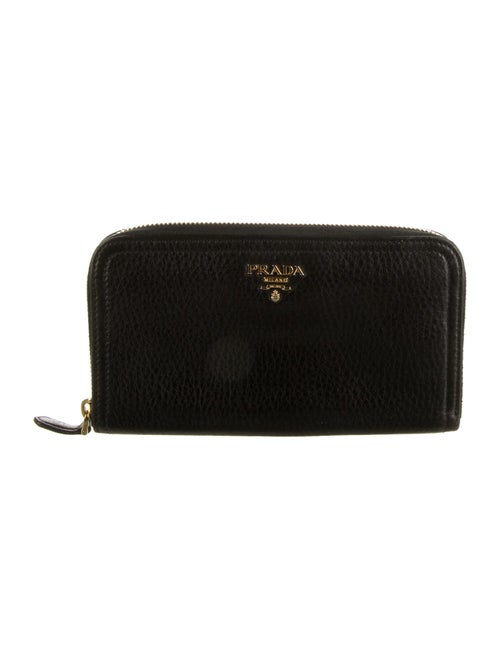 Prada Vitello Daino Leather Continental Wallet