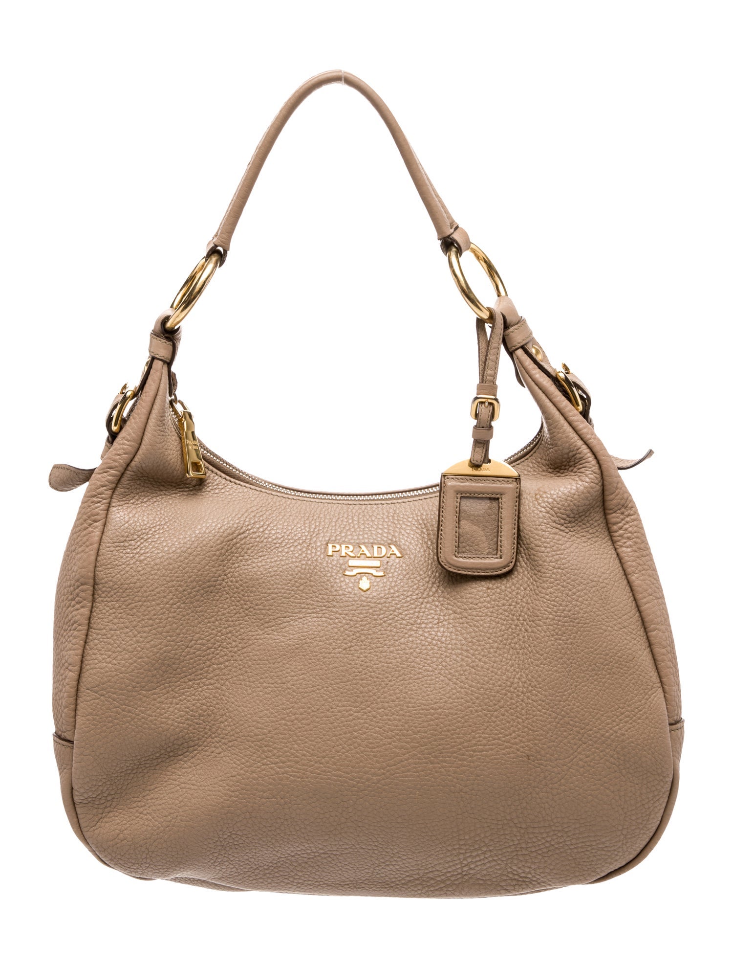 Prada Vitello Daino Leather Shoulder Bag