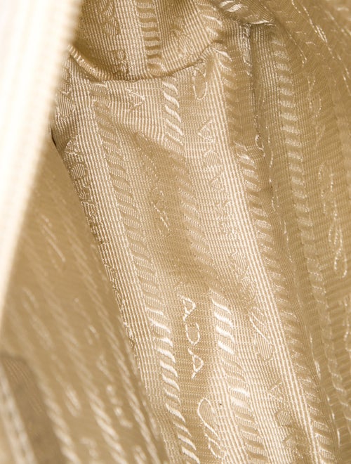 Prada Enameled Metal Triangle Re-Edition 2000