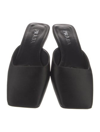 Prada Satin Mules