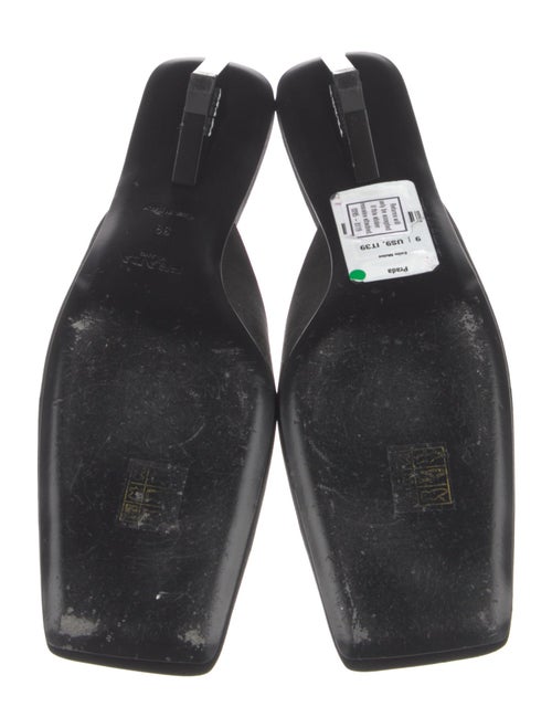 Prada Satin Mules