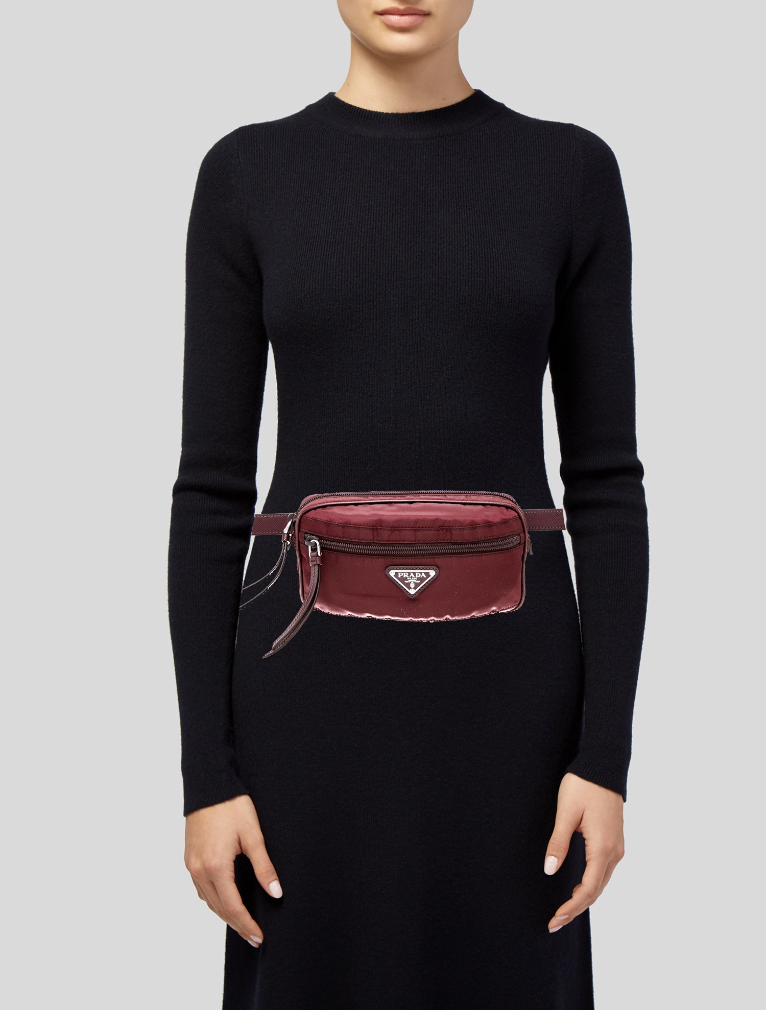 Prada Saffiano Leather Belt Bag