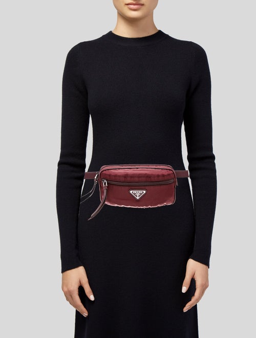 Prada Saffiano Leather Belt Bag
