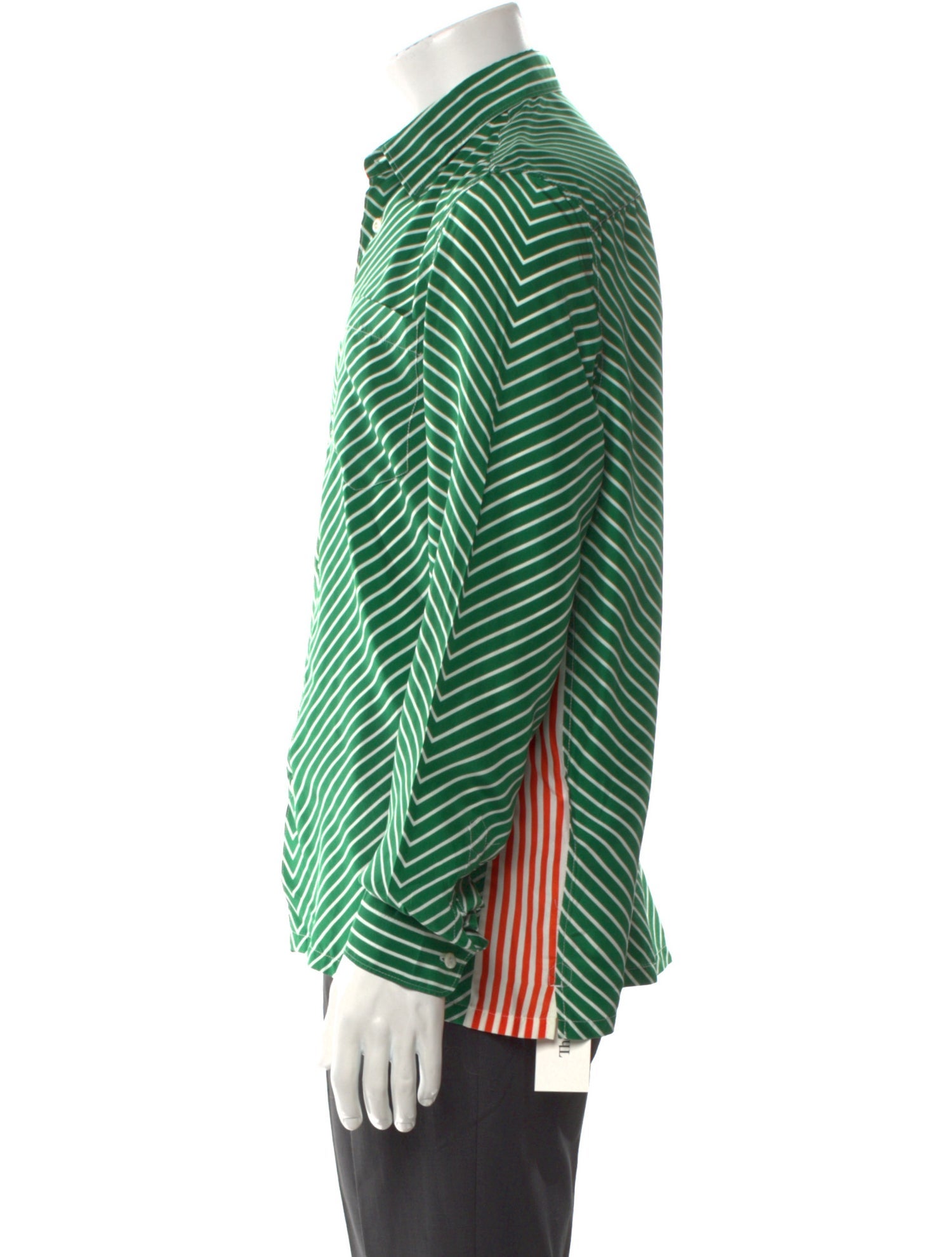 Prada 2022 Silk Denim Shirt