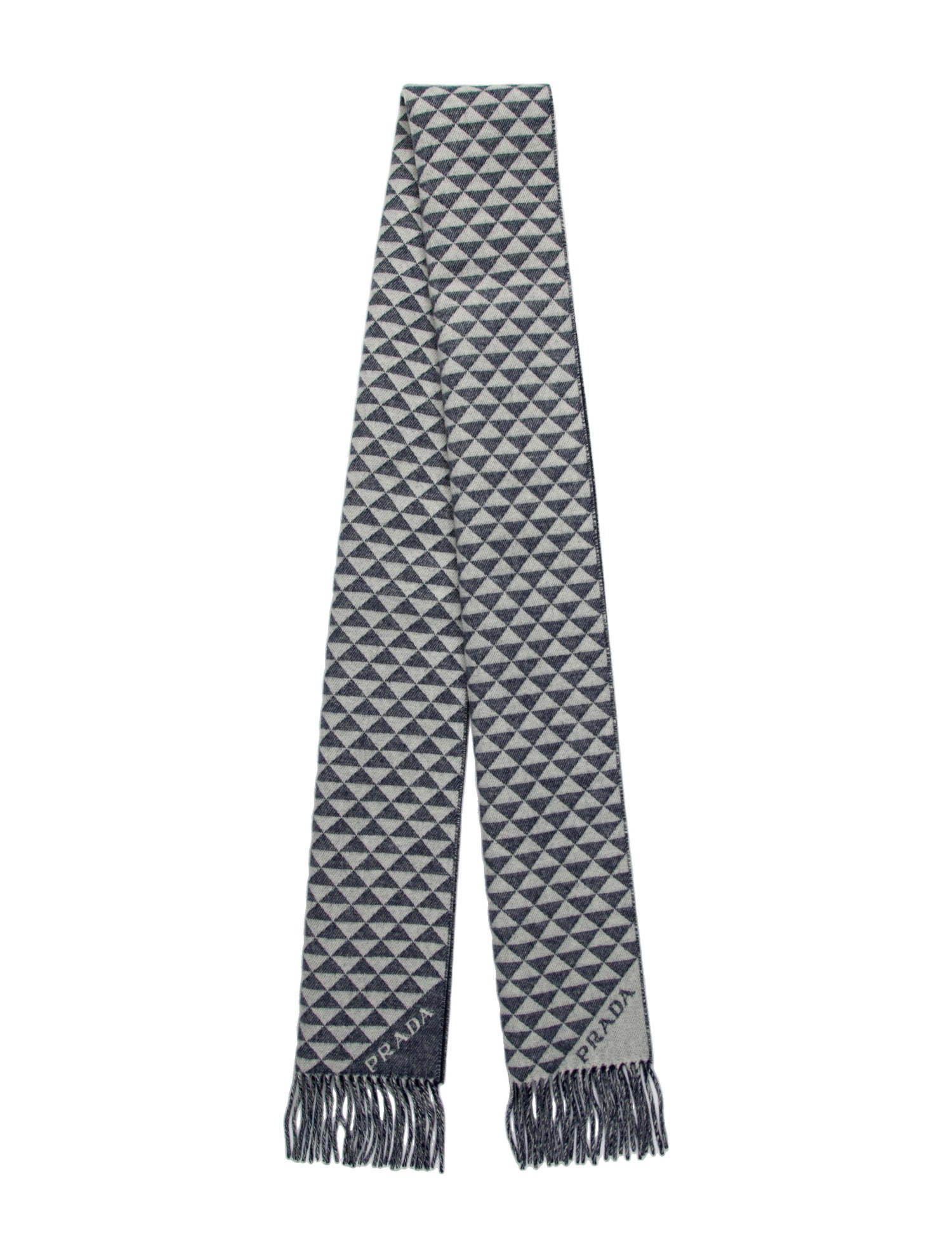 Prada Wool Printed Scarf