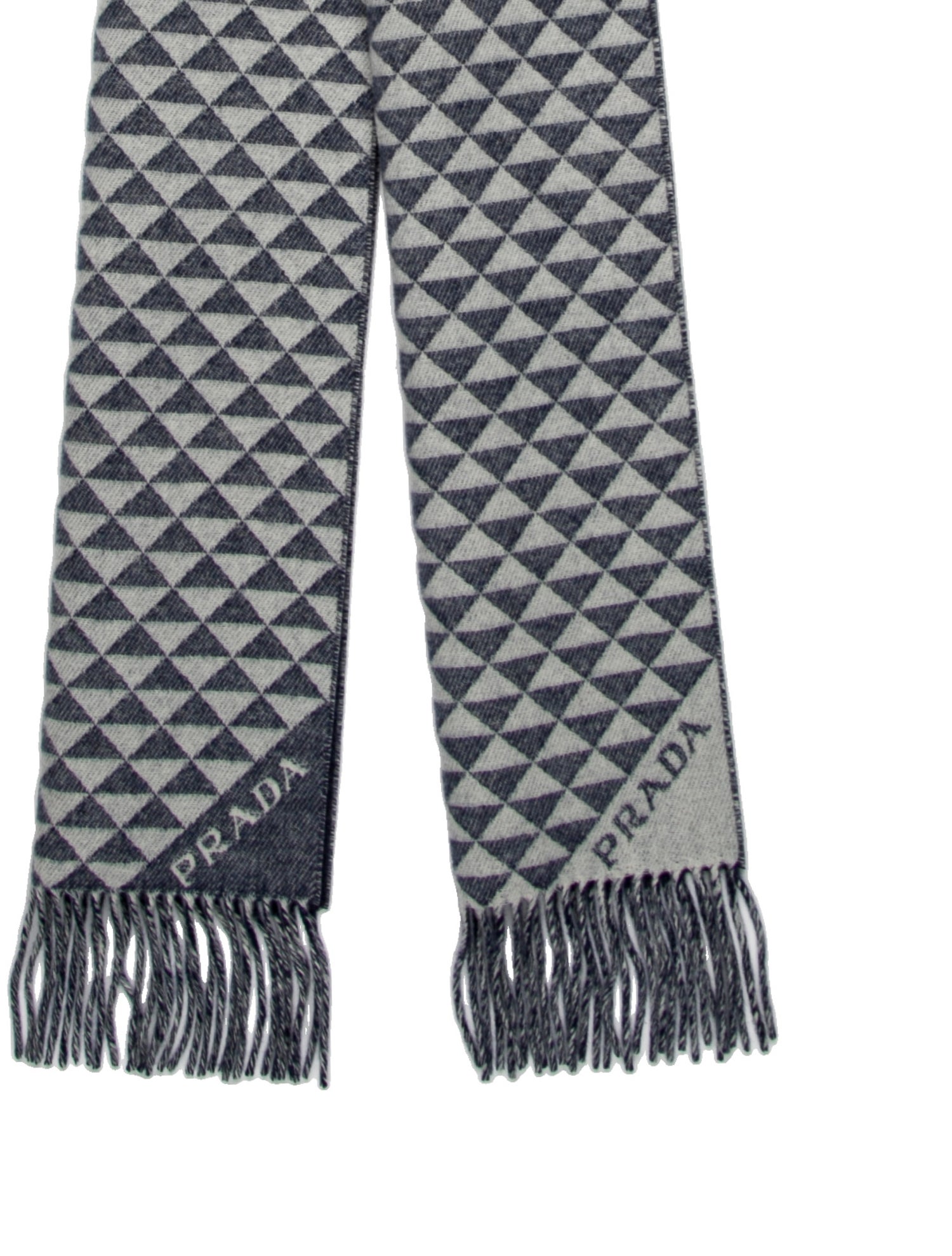 Prada Wool Printed Scarf