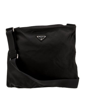 Prada Vela Nylon Messenger Bag