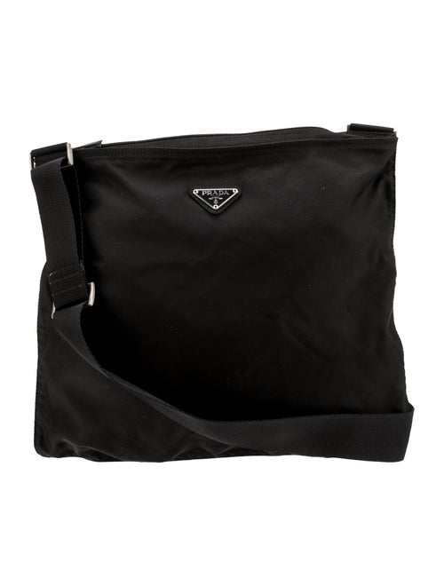 Prada Vela Nylon Messenger Bag