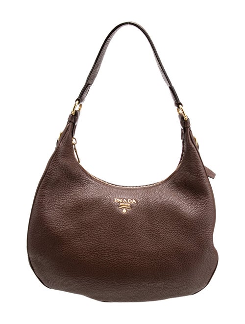 Prada Vitello Daino Leather Hobo