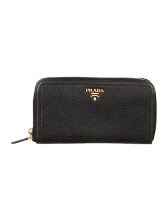 Prada Vitello Daino Leather Wallet