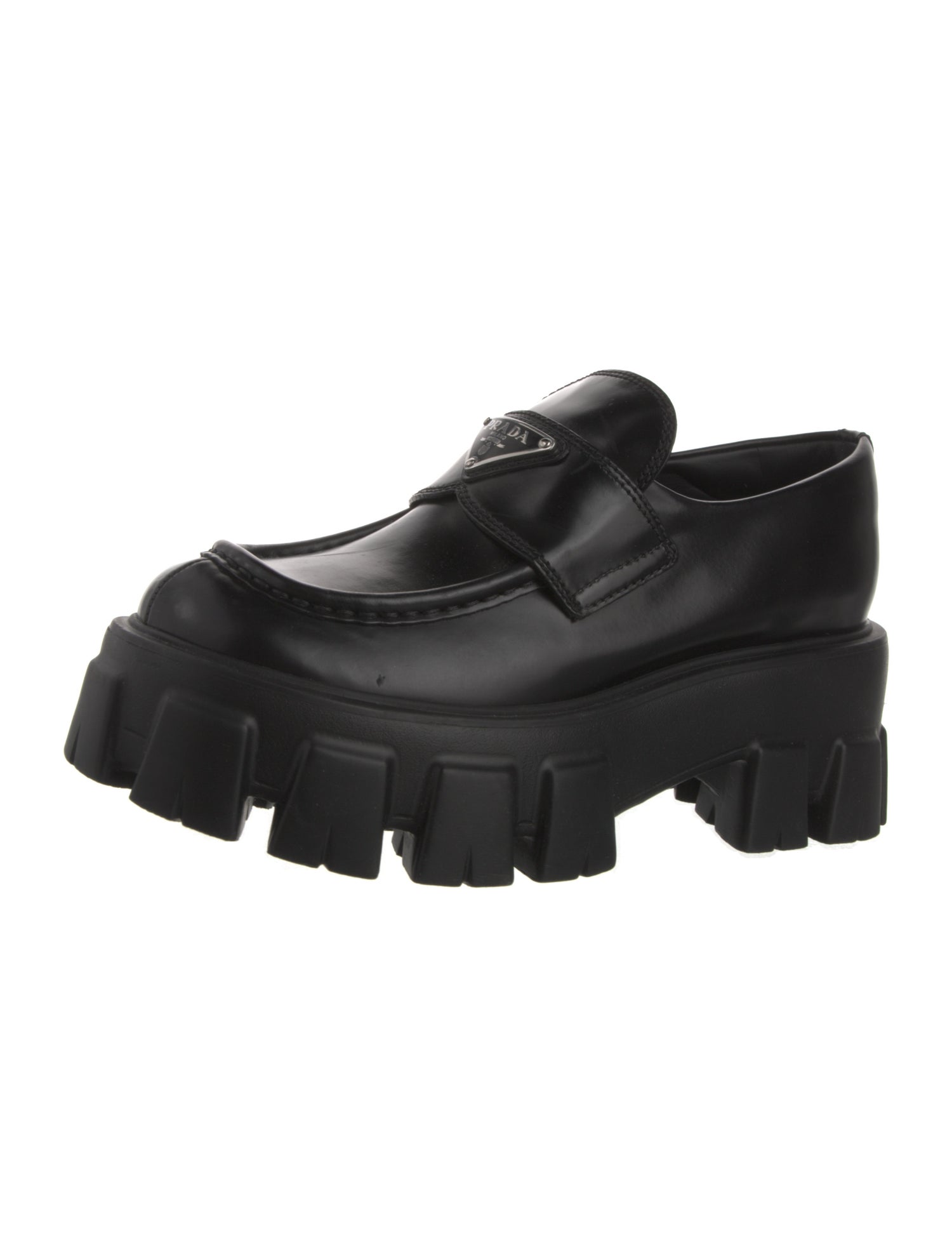 Prada Leather Loafers