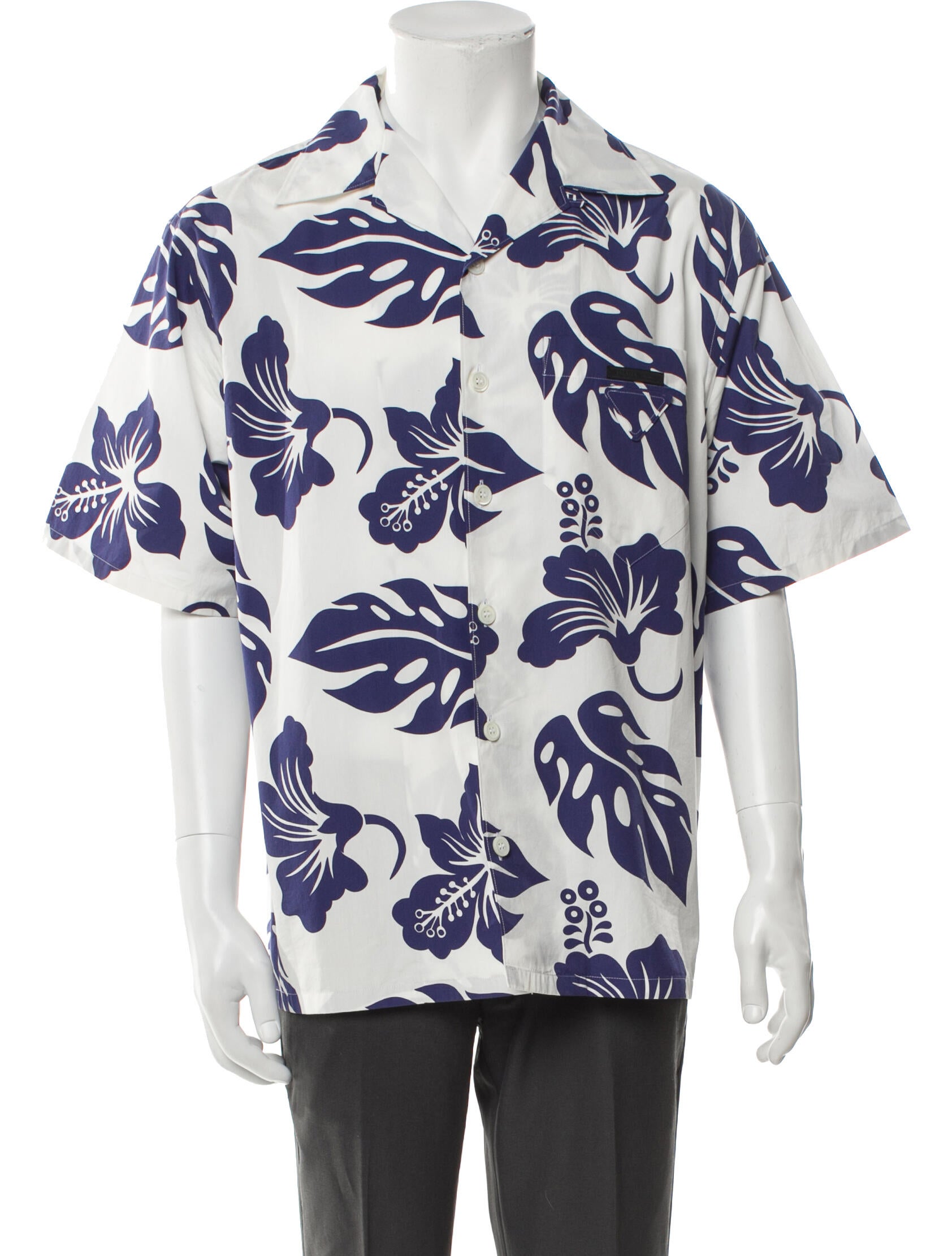 Prada 2022 Floral Print Shirt