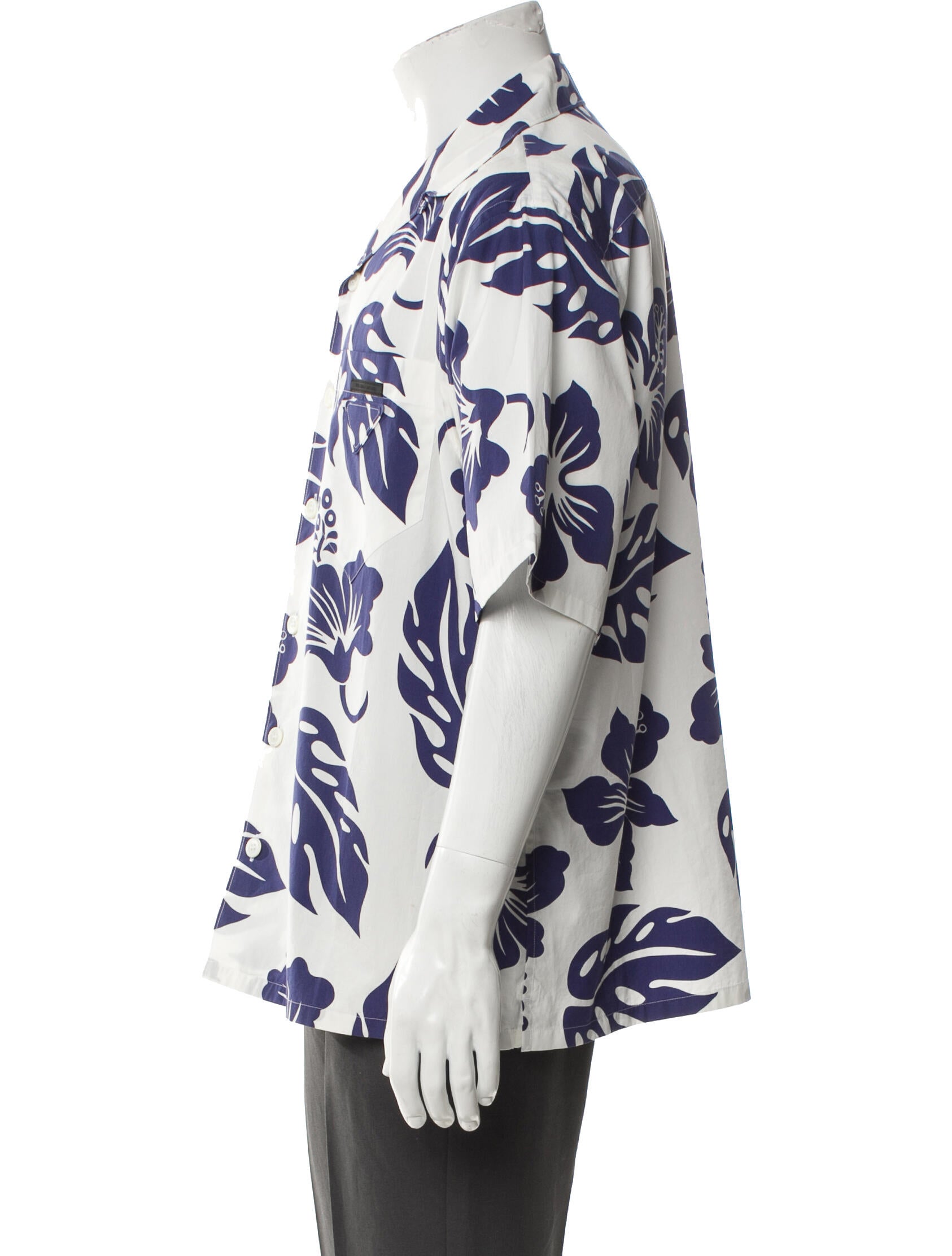 Prada 2022 Floral Print Shirt