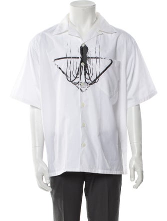 Prada 2022 Graphic Print Shirt