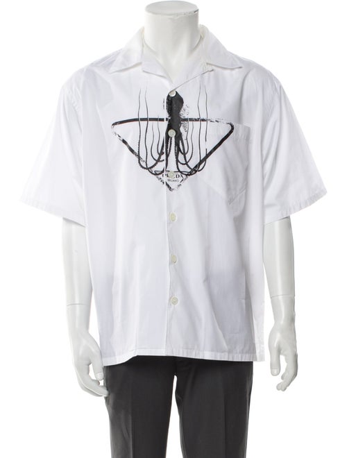Prada 2022 Graphic Print Shirt