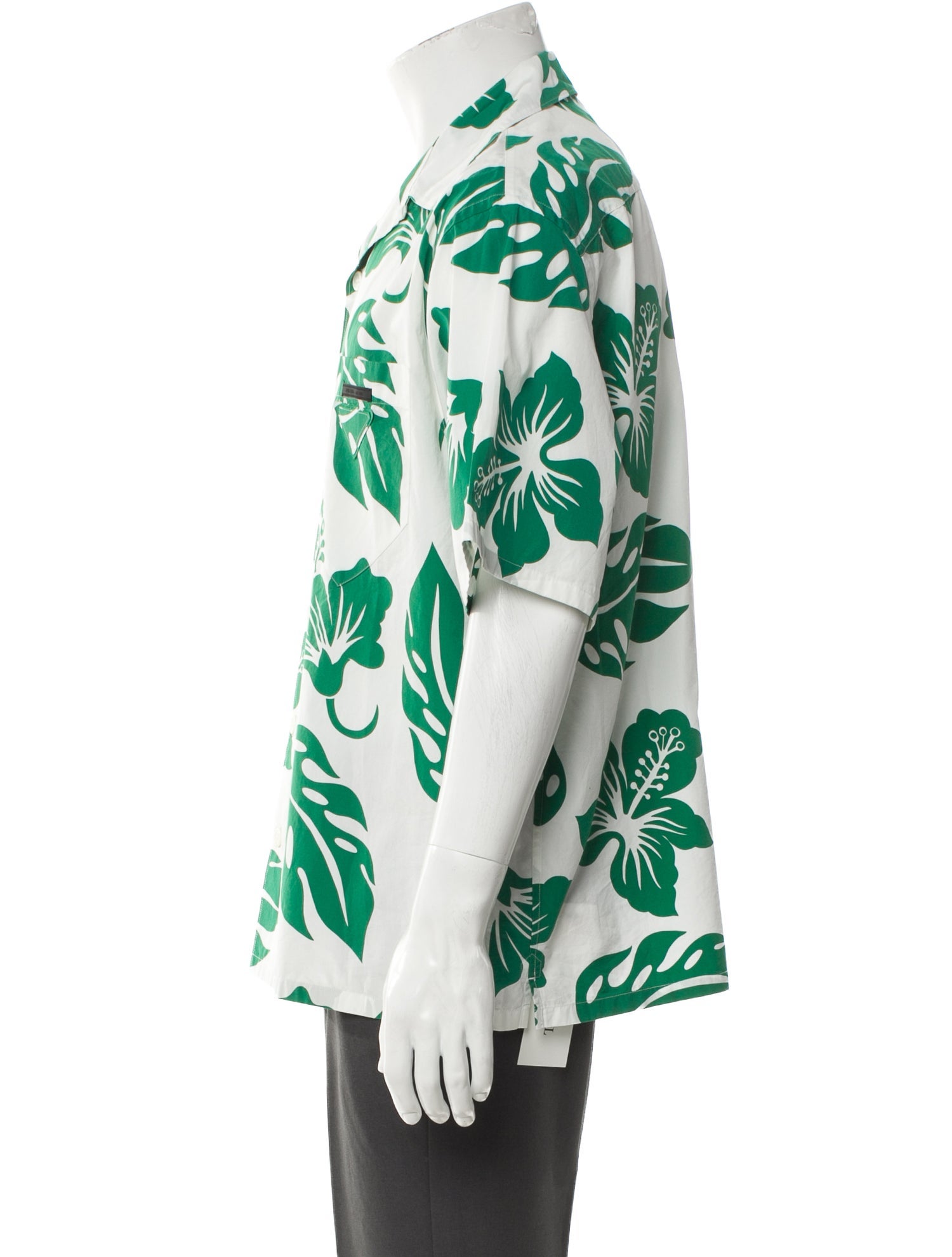 Prada Printed Short Sleeve Shirt