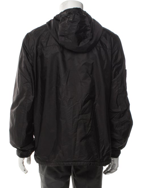 Prada 2020 Enameled Metal Triangle Windbreaker