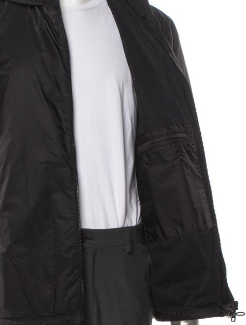 Prada 2020 Enameled Metal Triangle Windbreaker