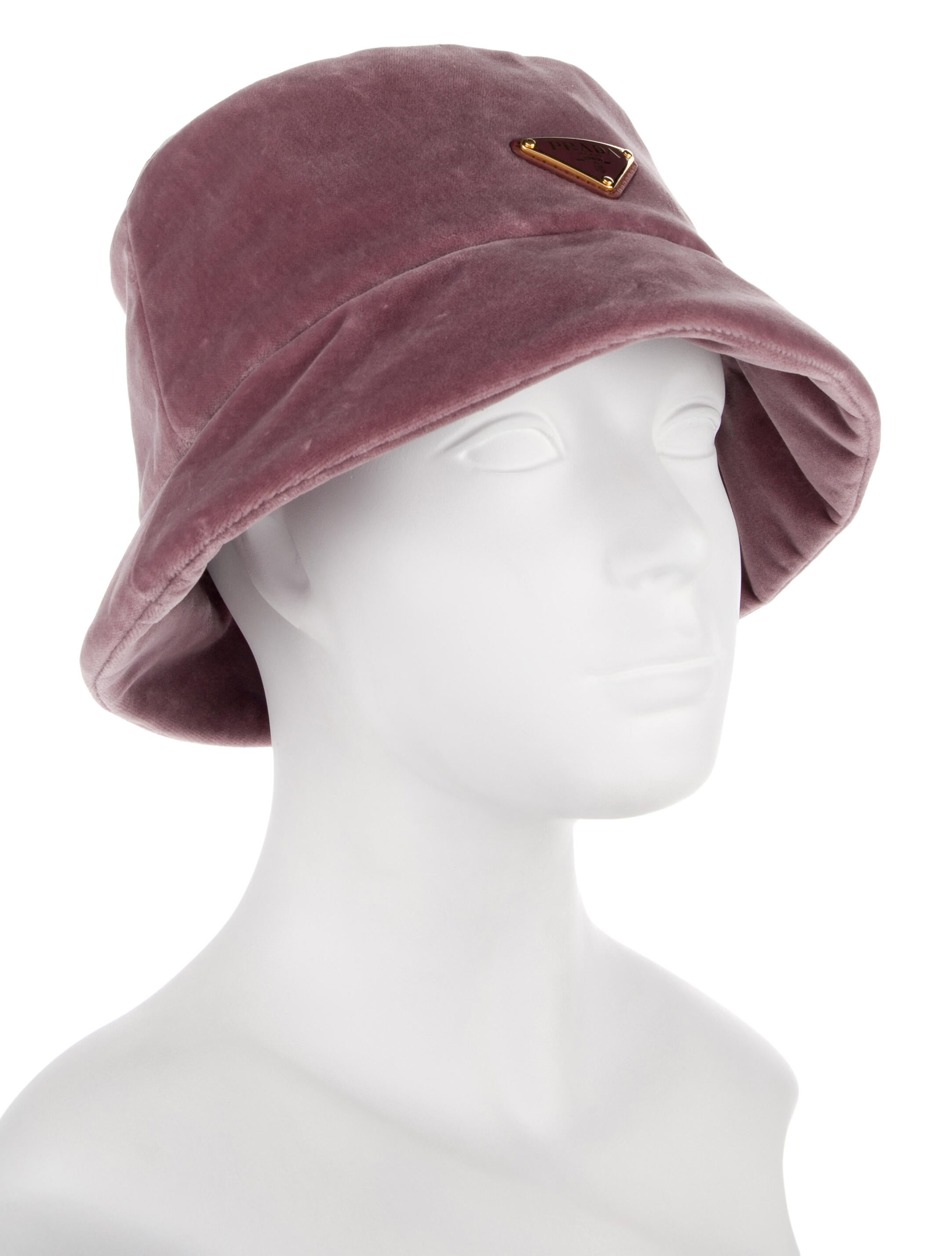 Prada purple hat
