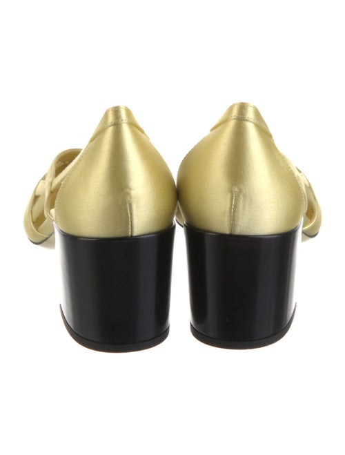 Prada Satin D'Orsay Pumps