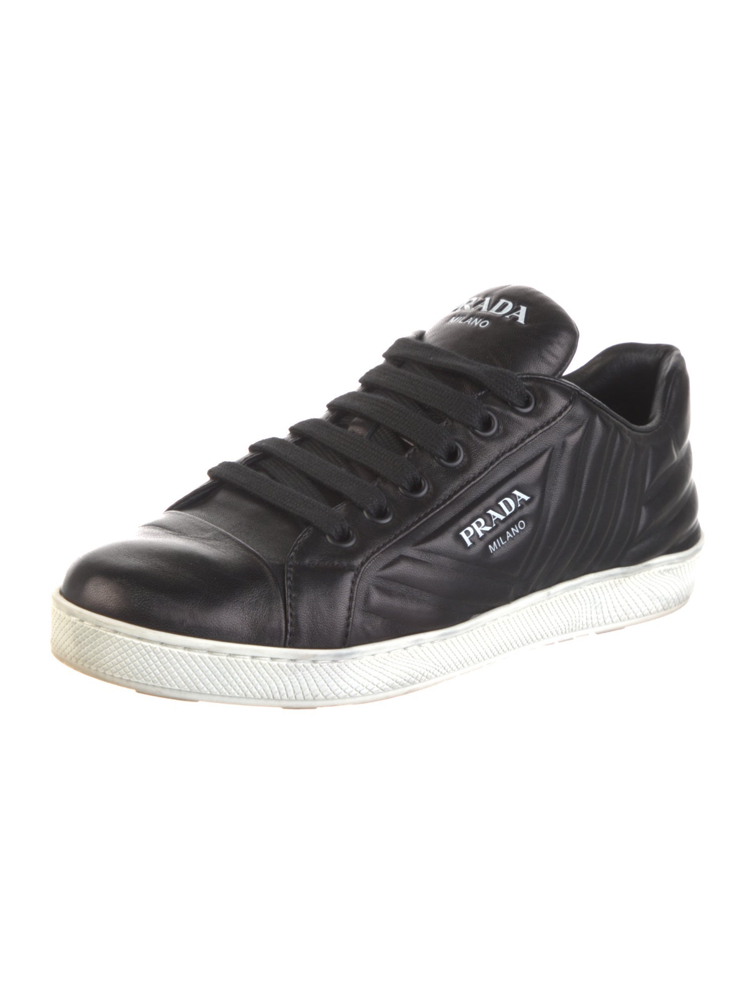 Prada Leather Sneakers