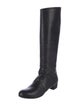 Prada Leather Riding Boots