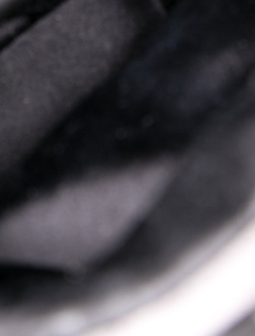 Prada Enameled Metal Triangle Evening Bag