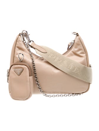 Prada Enameled Metal Triangle Re-Edition 2005