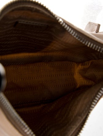 Prada Enameled Metal Triangle Re-Edition 2005