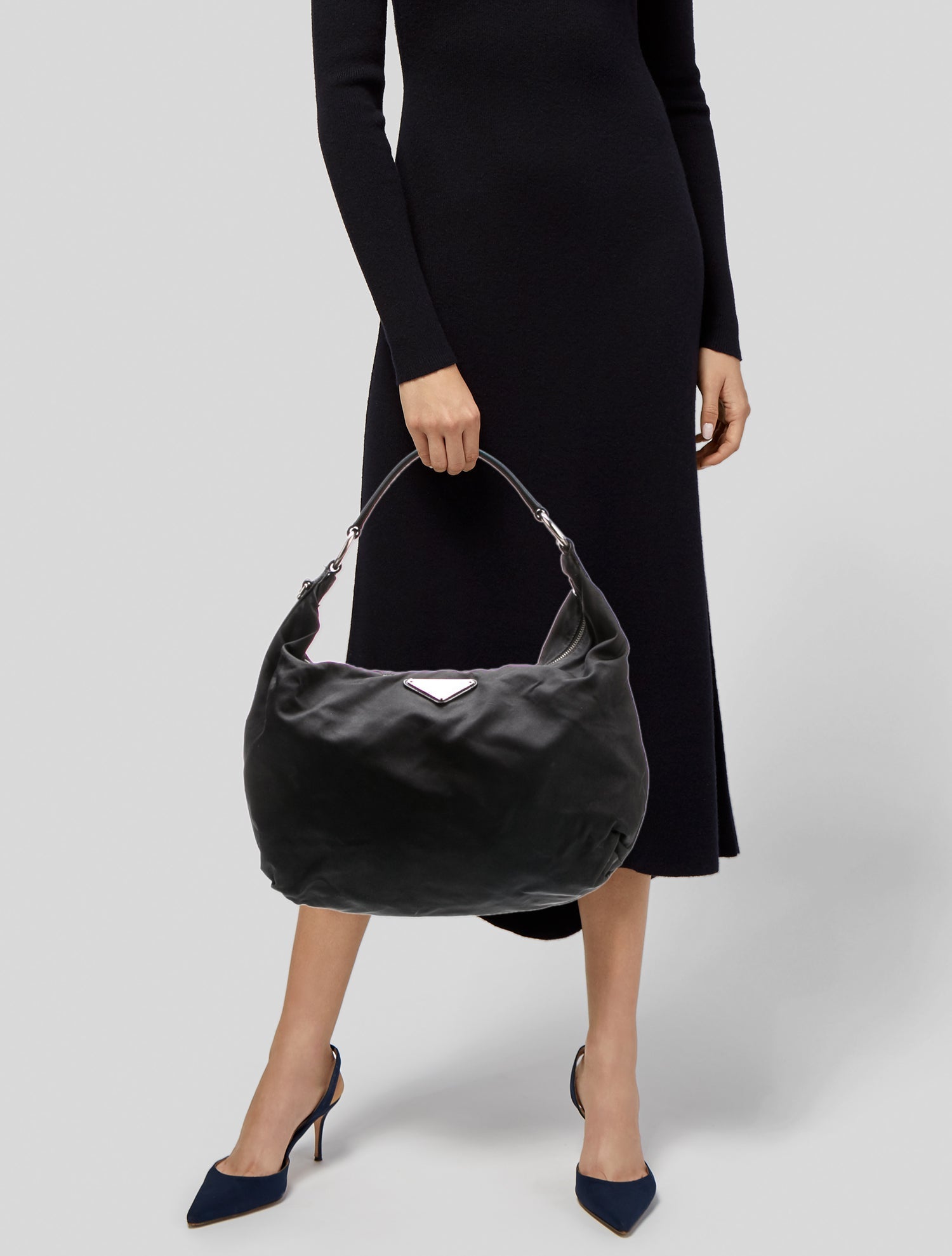 Prada Tessuto Nylon Shoulder Bag