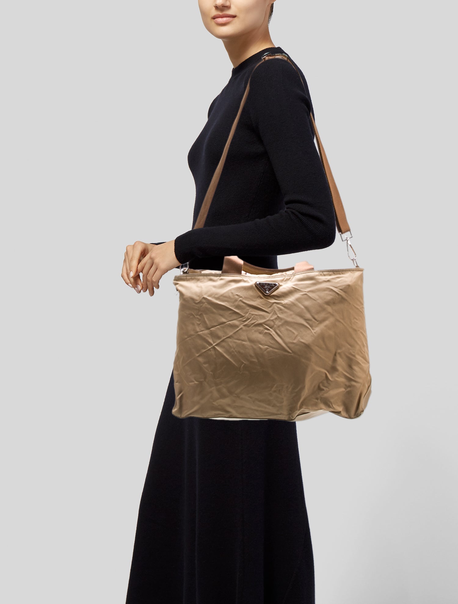 Prada Tessuto Nylon Shoulder Bag