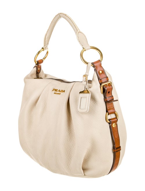 Prada Vitello Daino Leather Shoulder Bag