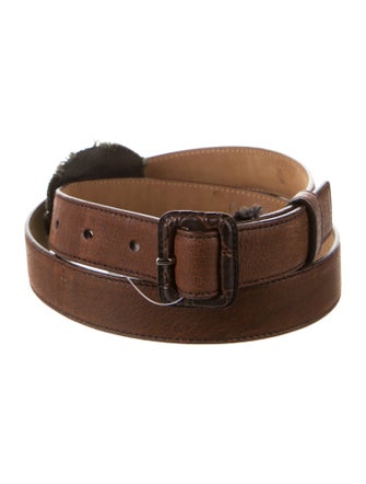 Prada Leather Waist Belt