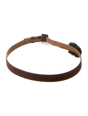 Prada Leather Waist Belt