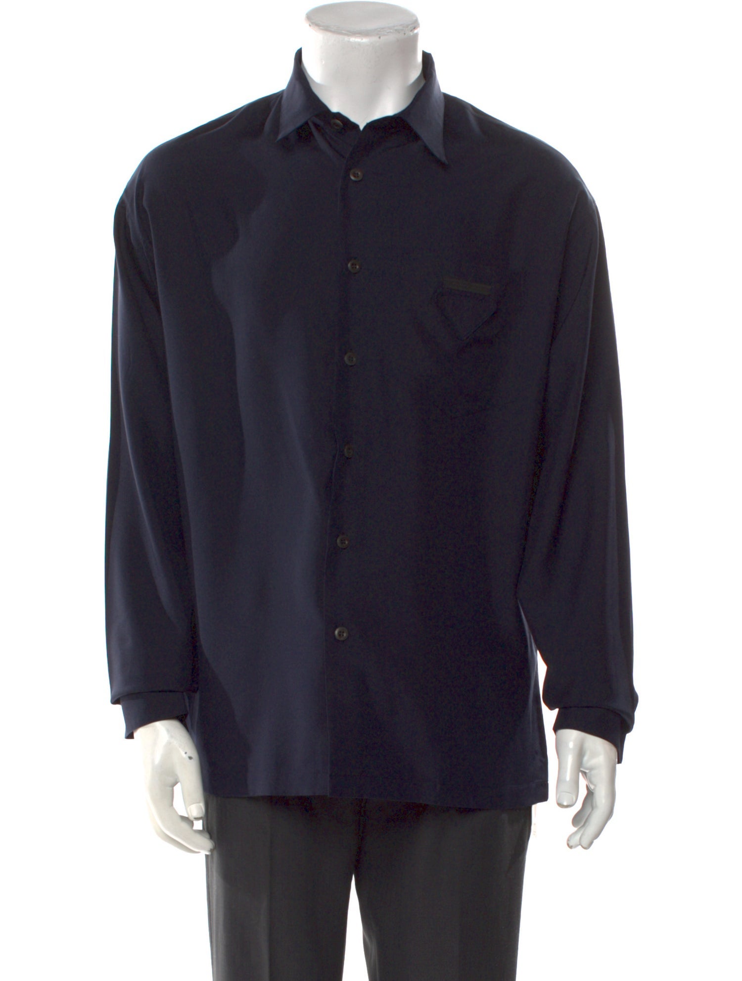 Prada 2025 Silk Dress Shirt w/ Tags