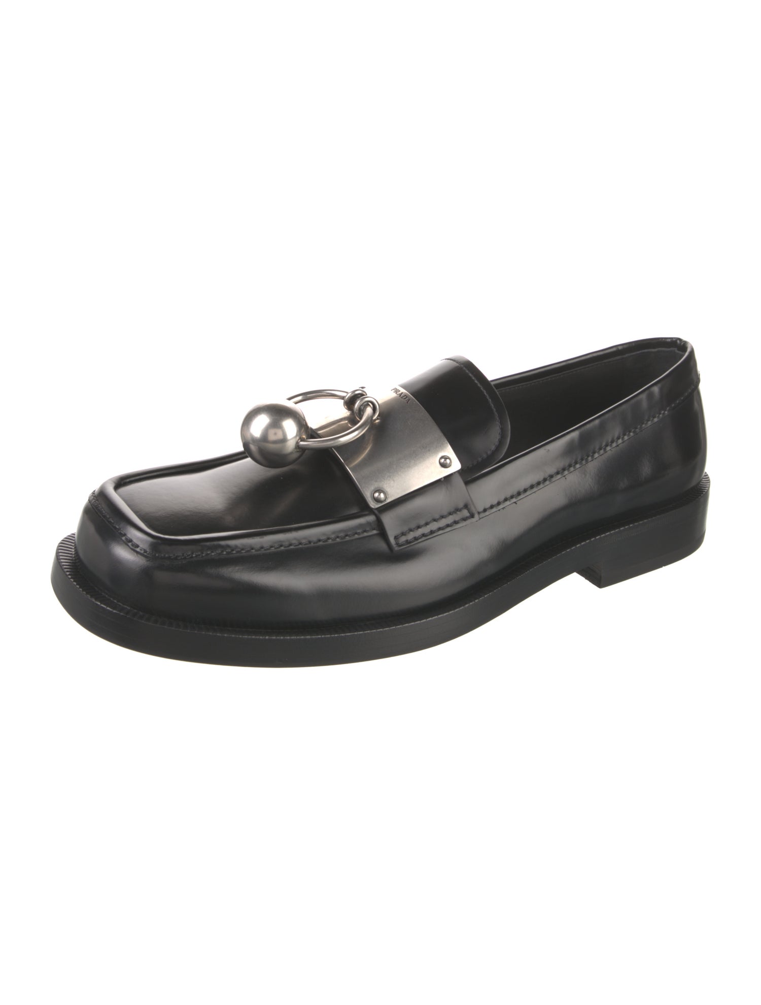 Prada Patent Leather Dress Loafers w/ Tags