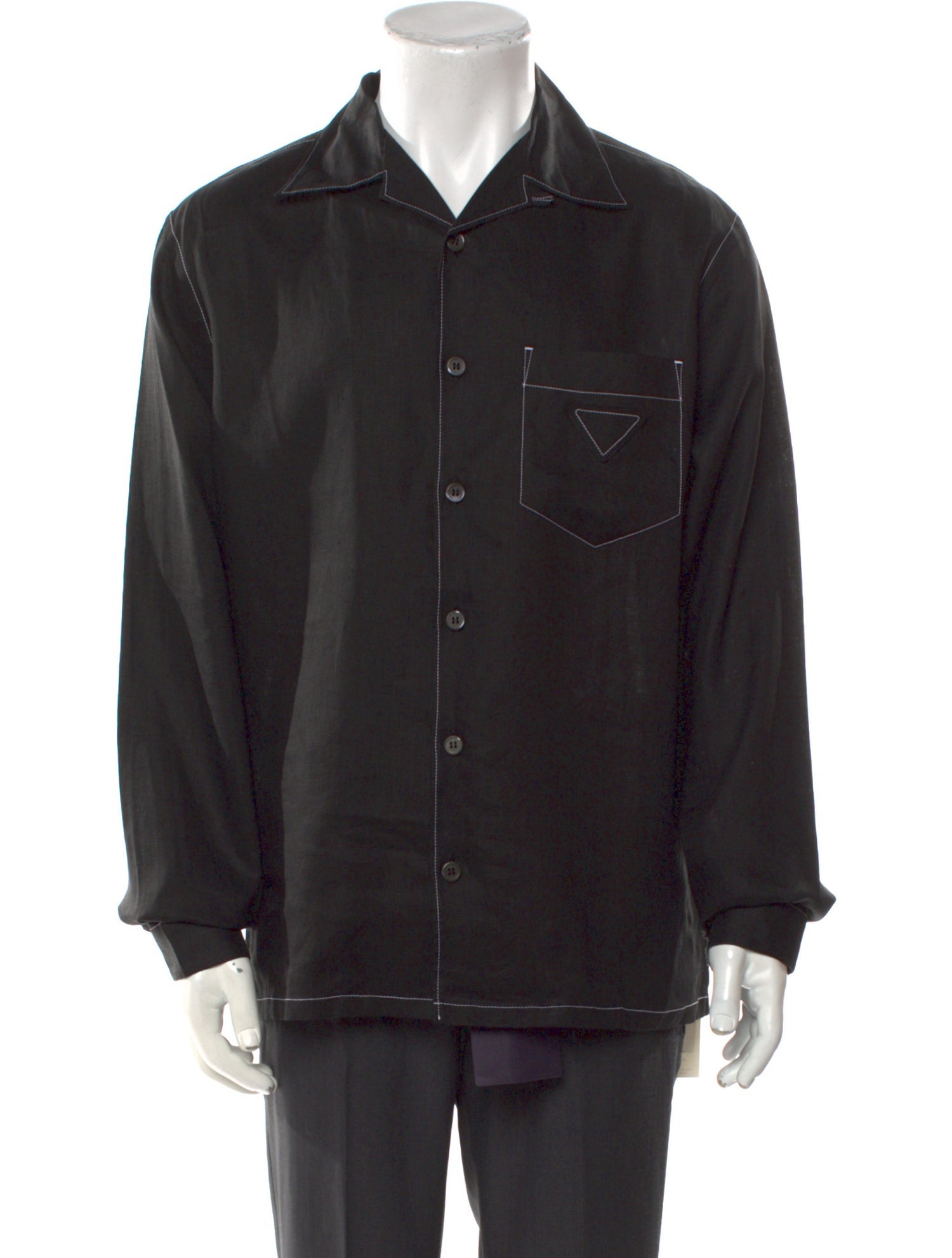 Prada 2025 Linen Western Shirt w/ Tags