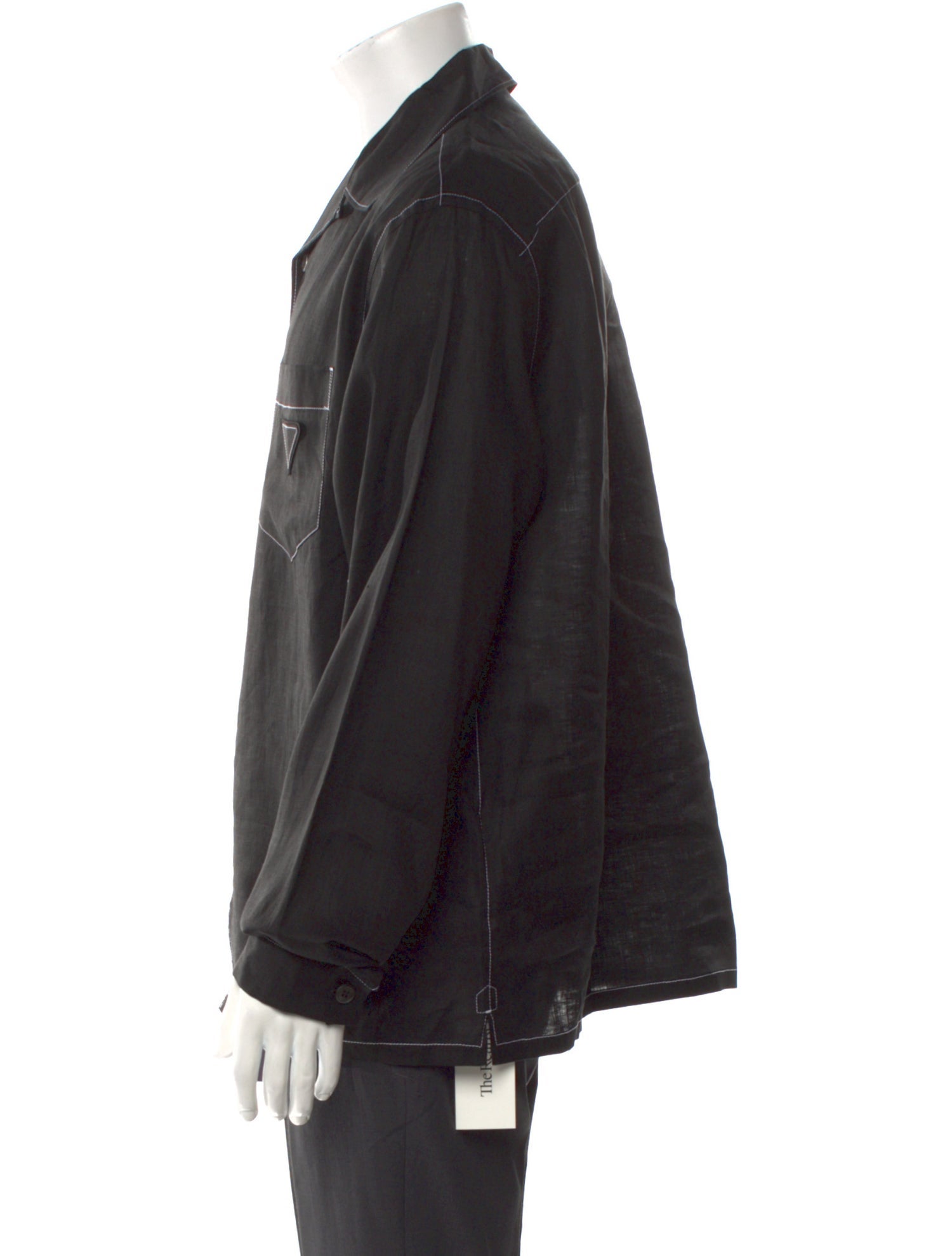 Prada 2025 Linen Western Shirt w/ Tags