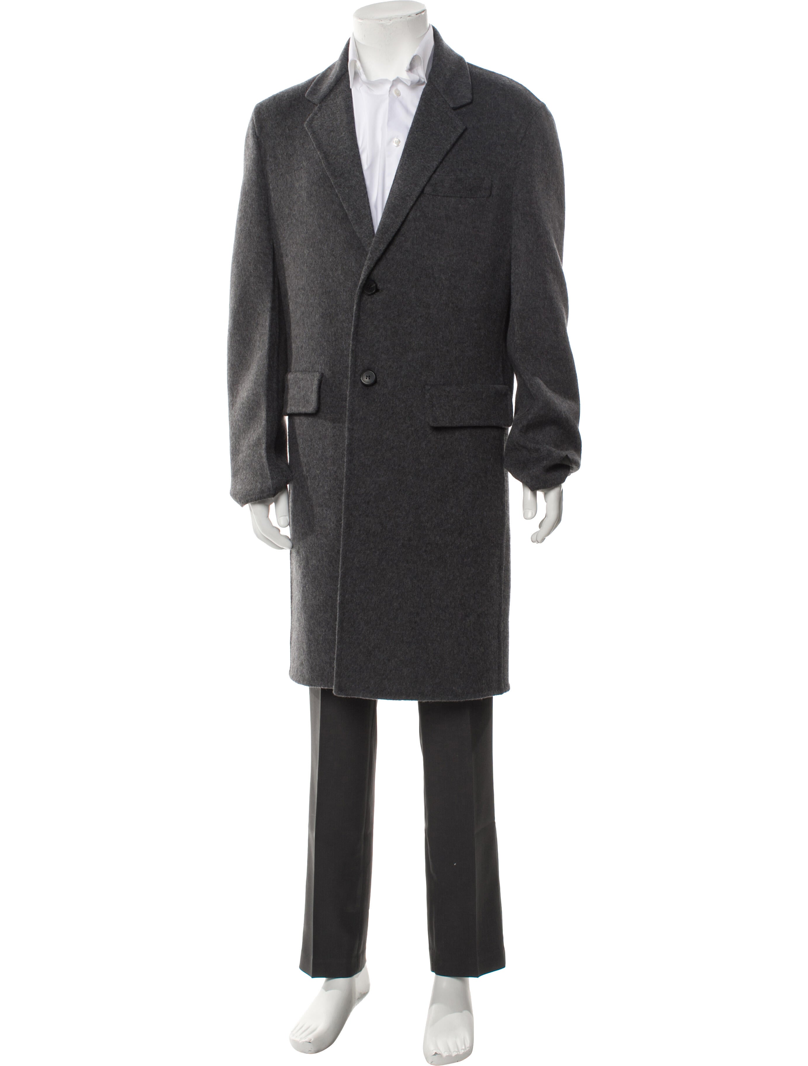 Prada 2025 Signature Logo Overcoat w/ Tags