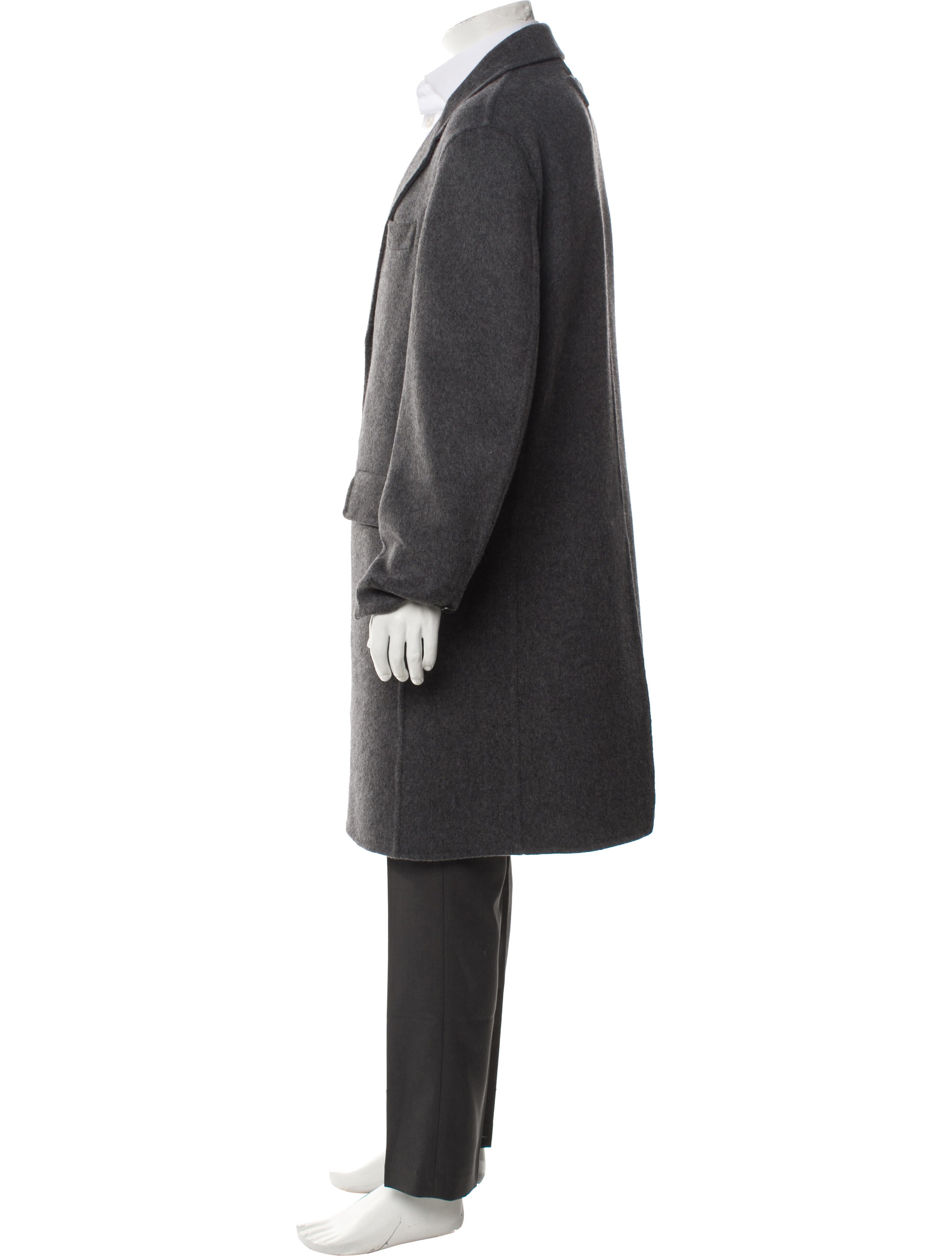 Prada 2025 Signature Logo Overcoat w/ Tags
