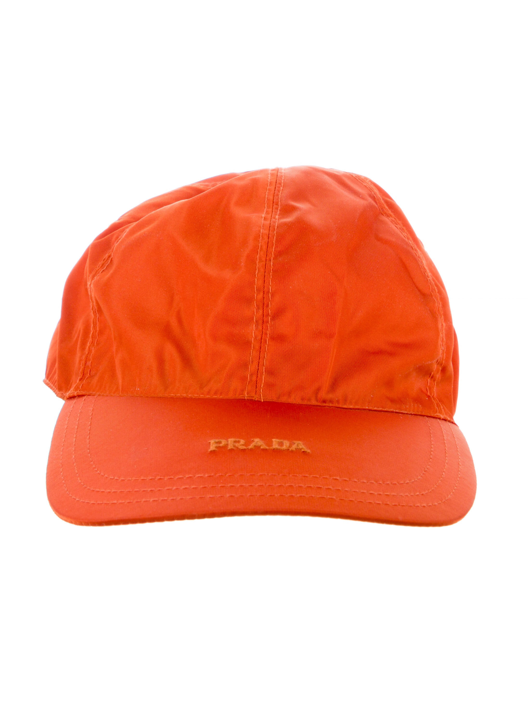 Prada Baseball Cap With Embroidered Logo