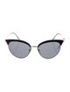 Prada Cat-Eye Tinted Sunglasses