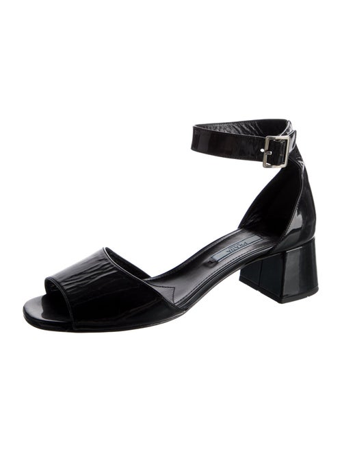 Prada Patent Leather Sandals
