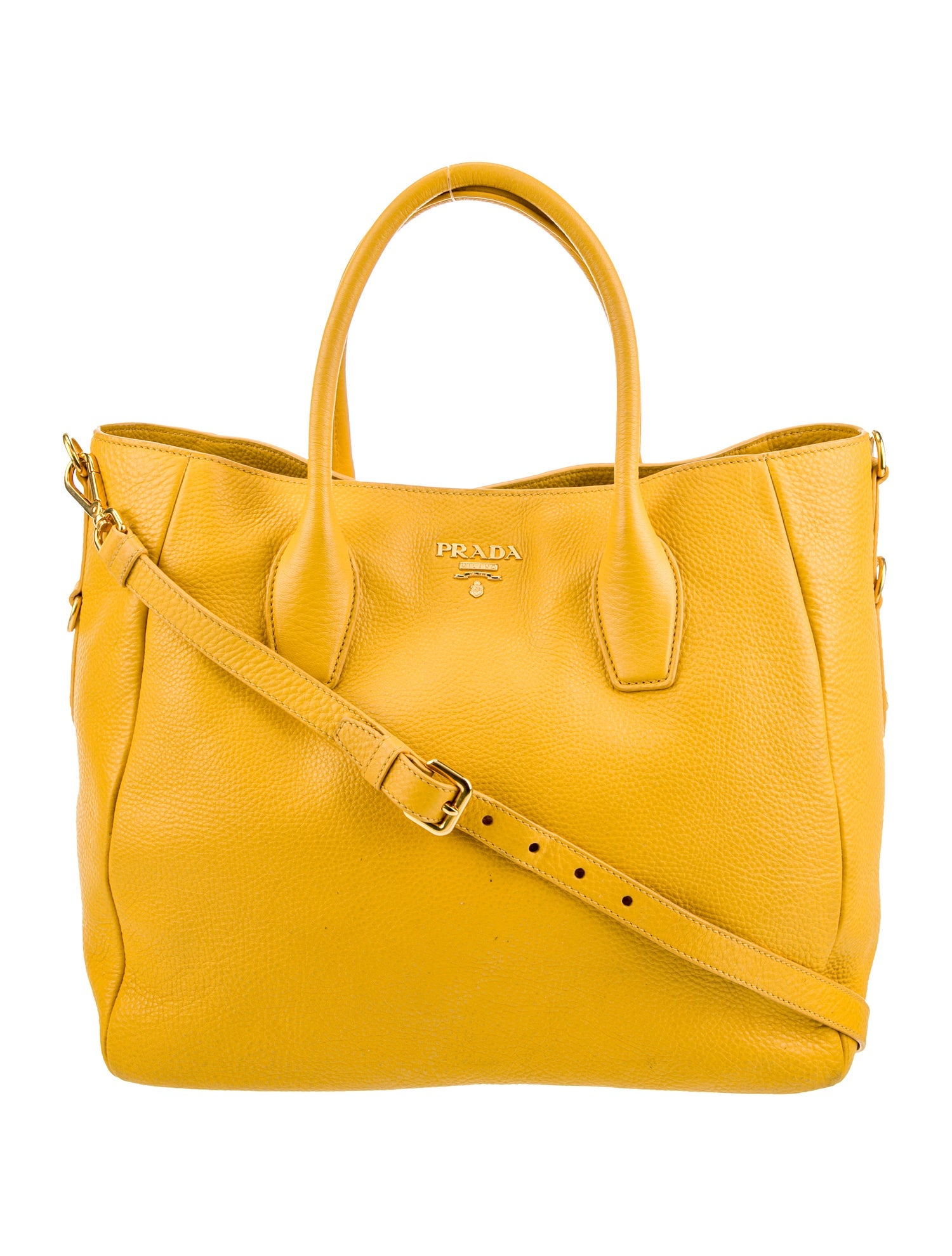 Prada Vitello Daino Leather Crossbody Bag