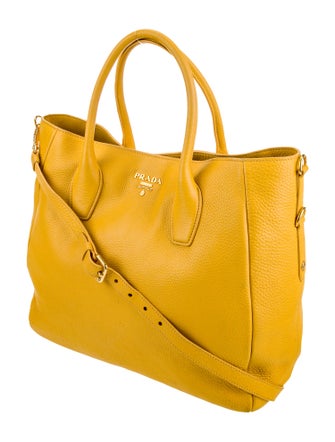 Prada Vitello Daino Leather Crossbody Bag