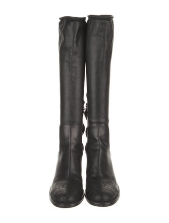 Prada Leather Riding Boots