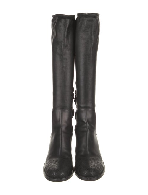 Prada Leather Riding Boots